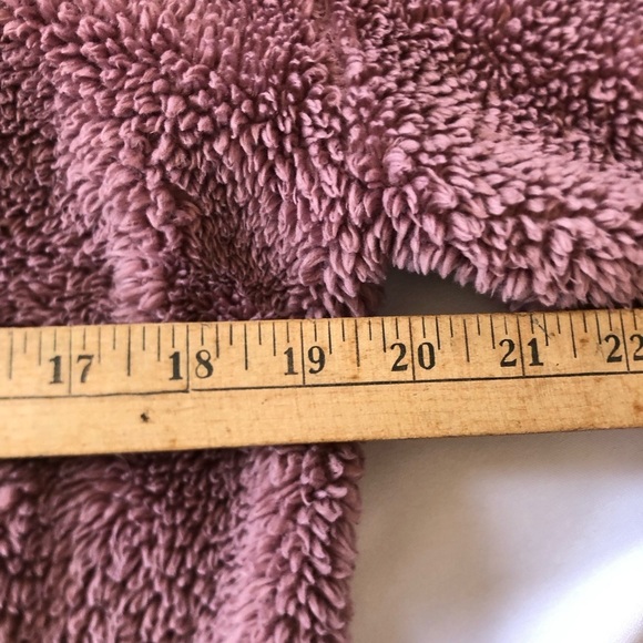 Bluenotes Dusty Rose Hooded Sweater Plush and Cozy - Picture 4 of 11